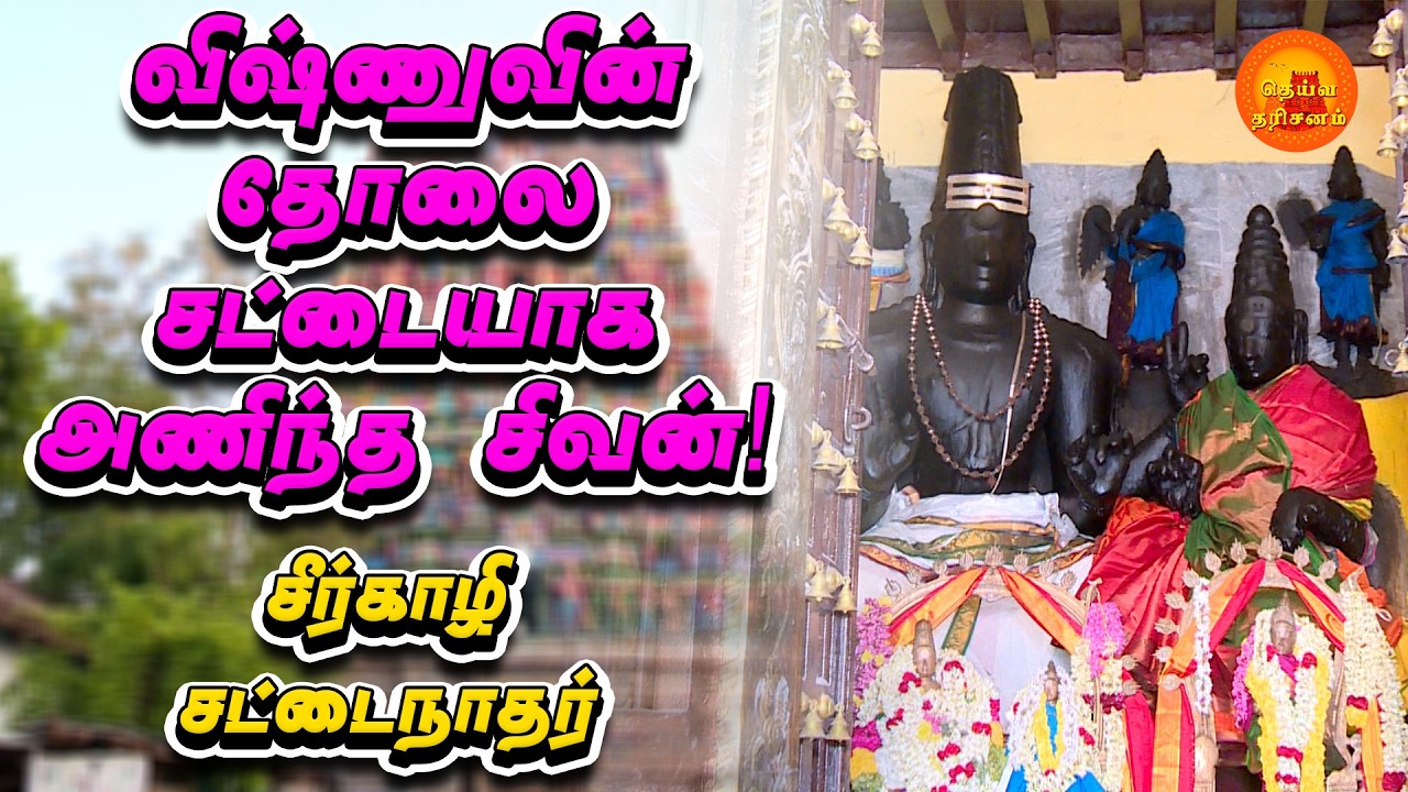 சீர்காழி சட்டைநாதர் கோவில் வரலாறு மற்றும் சிறப்புகள் | Sirkazhi Sattainathar | Deiva Darisanam