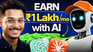 5 Ways to Make Money with AI in 2026 🔥 (Free Tools & Roadmap)