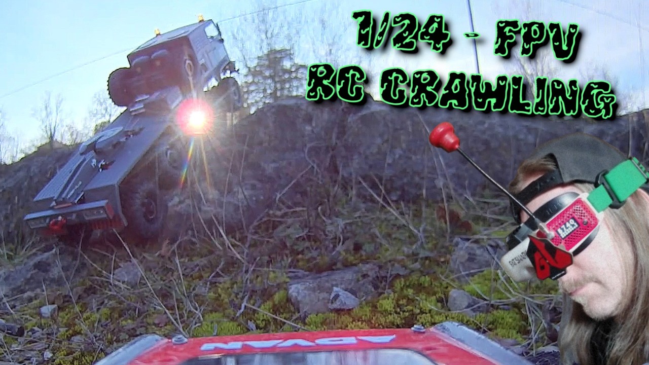 FPV 1/24 RC CRAWLING TEST