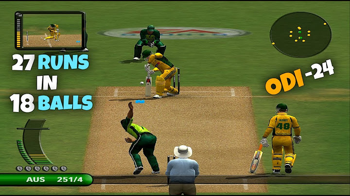 Australia v Pakistan | Second ODI | ODI Series 2024-25