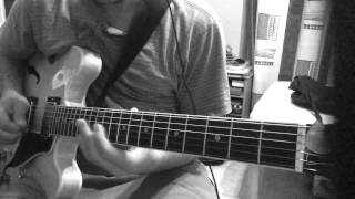 Video thumbnail of "Watermelon Man (Guitar solo ideas)"