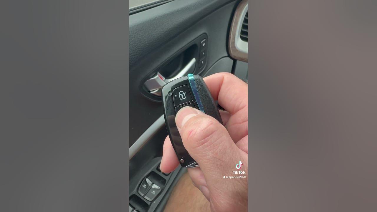 2018 Hyundai Santa Fe new fob not instructional video #allockandkeyco #locksmithlife #stl #￼