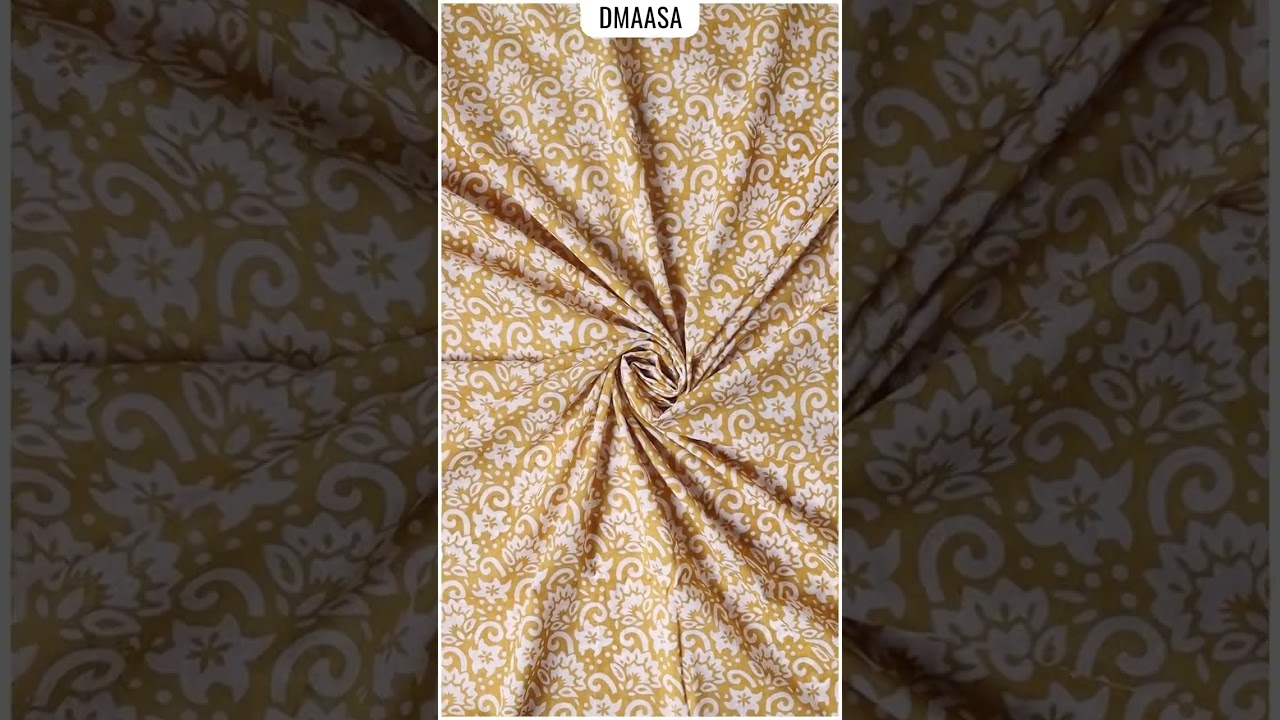 Hand Block Printed Fabric in India | Pure Cotton Block Printed Fabrics Online | Handcrafted in India