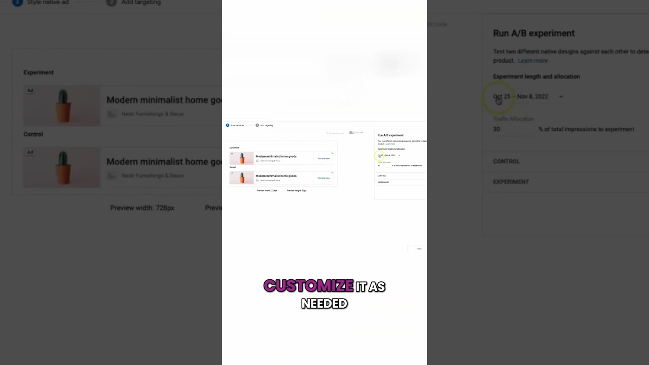 Maximize Revenue with Native Ad Style Experiments 
