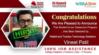 Freshers ( Passout 2018) are now hired | 100% JOB Oriented Courses Freshers ( Passout 2018) are now hired | 100% JOB Oriented Courses
