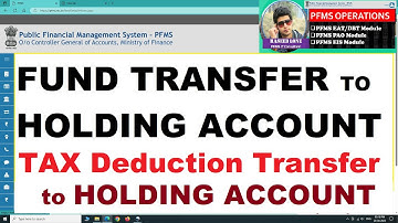 How to transfer TAX DEDUCTIONS to Holding Account| CNA/SNA Holding Account