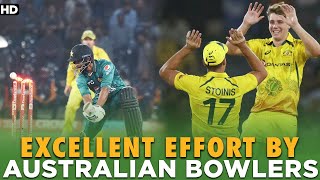 Excellent Effort By Australian Bowlers | Pakistan  vs Australia | T20I 2022 | PCB | MM2L
