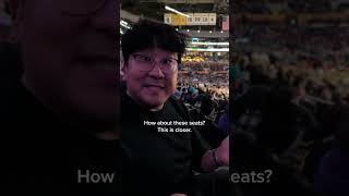 Let’s go to a Lakers game! Are these good seats? #shorts #yourkoreandad