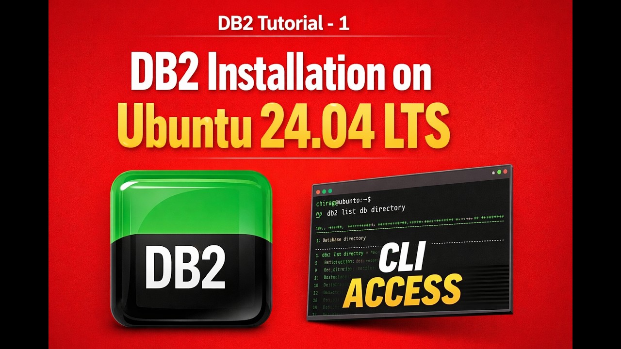 DB2 Installation on Ubuntu 24.04 LTS | Full Setup, CLI & Access #db2 # ...