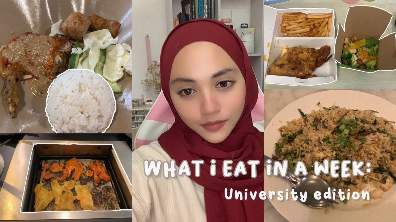 🥟 What i eat in a week at university | (malaysian food + realistic) 🧀