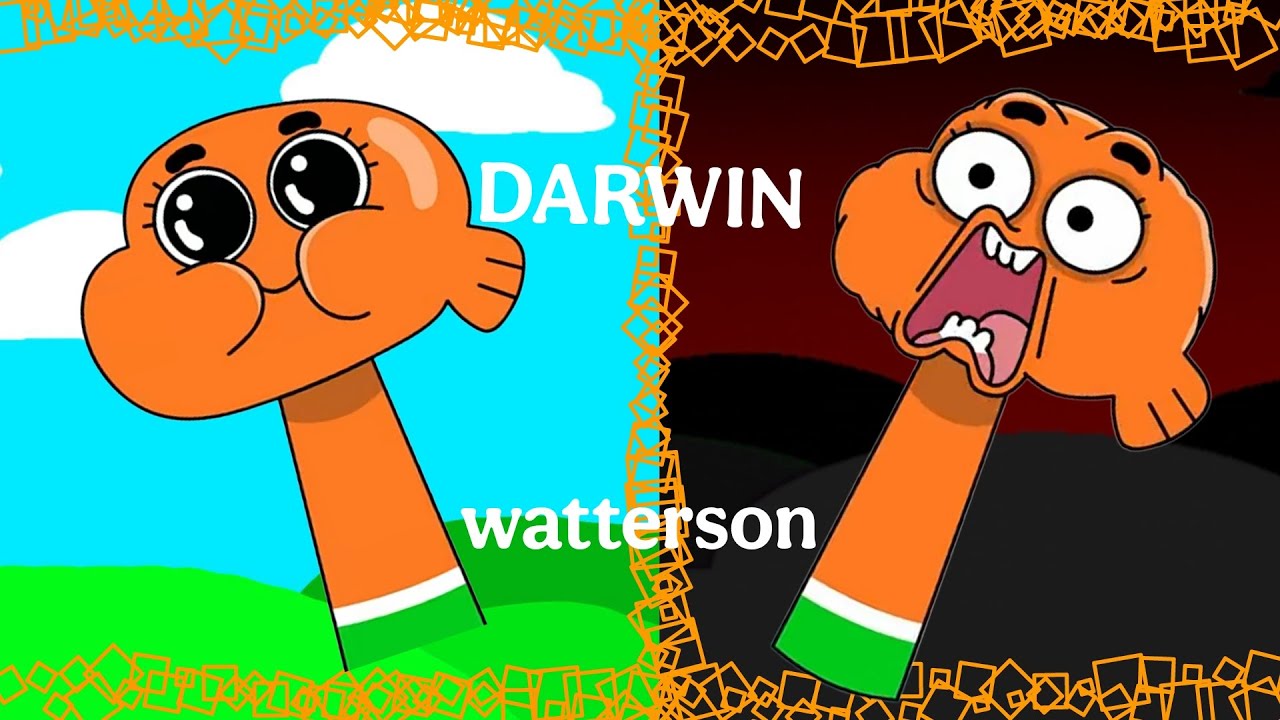MY SPRUNKI OC : DARWIN WATTERSON (from The Amazing World of Gumball)