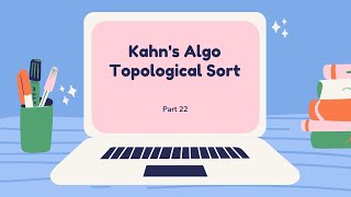 Kahn's algorithm | Topological sort| Cycle detection| Bfs| Graph| Harshit jain[NITA]
