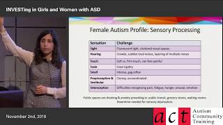 INVESTing in Women and Girls with ASD - Part 1: What Autism Looks Like in Females - Dori Zener