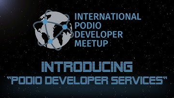 Introducing Podio Developer Services