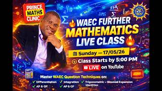 WAEC Further Maths Exam Prep LIVE | Trigonometric Identities, Binomial Theorem &amp; More!