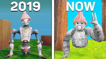 I Played EVERY Update in Gorilla Tag