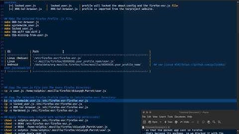 Hardening Firefox Using User.js And Firejail - On Parrot Linux