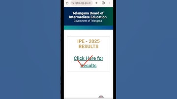 TS Inter Results Checking ✔️ 2025 | TS INTERMEDIATE IPE Results #tsinter #tsbie #tsinterresults