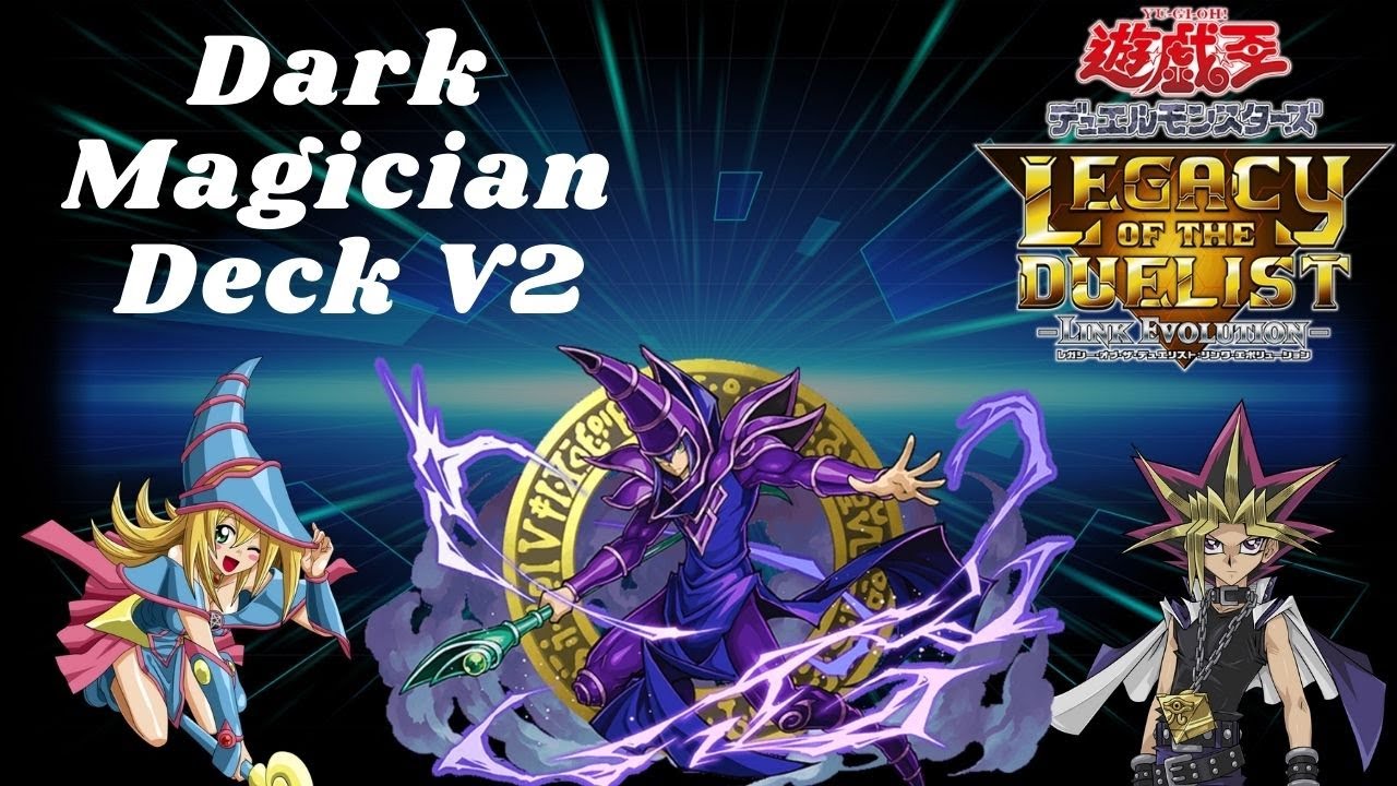 YUGIOH! Legacy Of The Duelist Link Evolution NEW dark magician v2 MR5