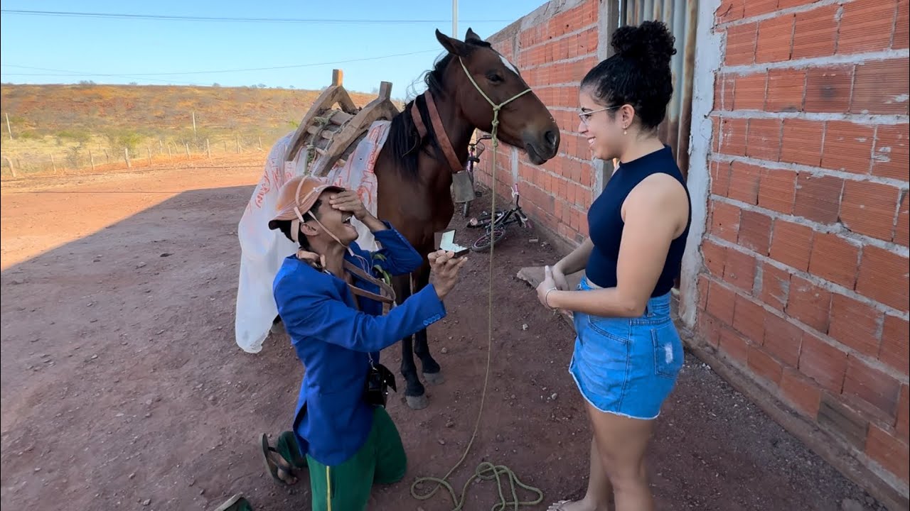 PEDI MINHA NAMORADA EM CASAMENTO!!