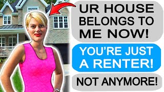 Karen RENTS my House but thinks she OWNS it! r\/EntitledPeople