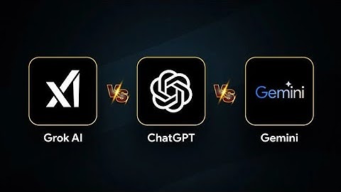 "ChatGPT vs Gemini vs Grok: The Ultimate AI Battle of 2025 🔥"