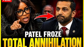 TOTAL ANNIHILATION: Patel Sits in SILENCE as Jasmine Crockett RIPS Him to Pieces