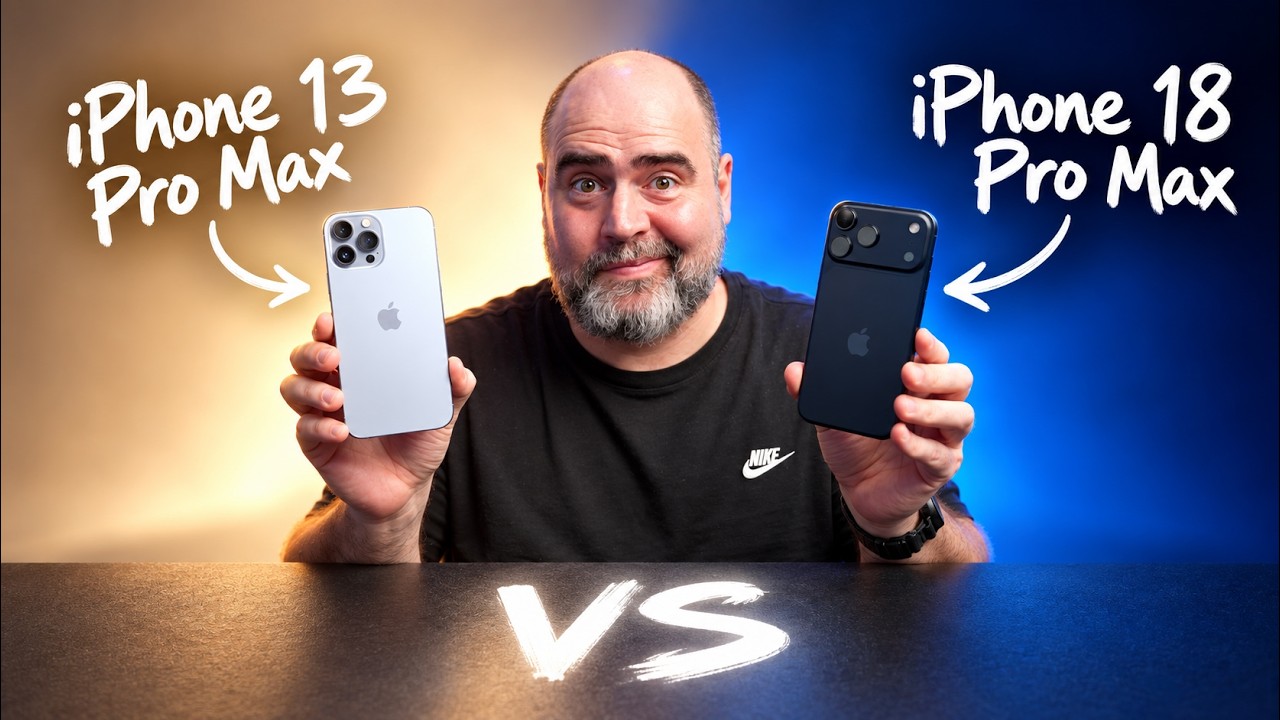 iPhone 18 Pro Max vs 13 Pro Max: ¿Qué cambió realmente?