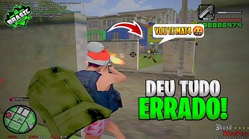 FUI CERCADO PELOS POLÍCIAIS NA TROCAÇÃO DE TIRO NO BRASIL ROLEPLAY - SAMP ANDROID/PC -Ovitinz