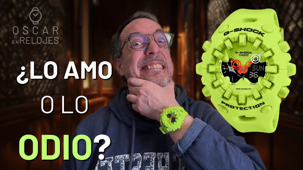 ¿Feo o brillante? El G-Shock GA-V01, el diseño más POLÉMICO de Casio