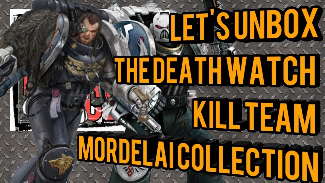 Let's unbox Kill Team Kill Team Mordelai – Deathwatch Starter Set