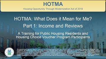 HOTMA: What Does it Mean for Me? Part 1: Income and Reviews