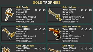 They Added Reward Tier Weapons In MM2Values