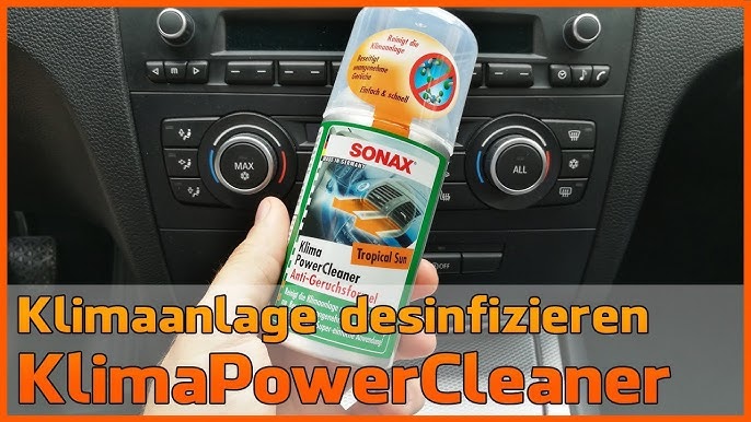 Anwendung SONAX Klima Powercleaner Air Aid 