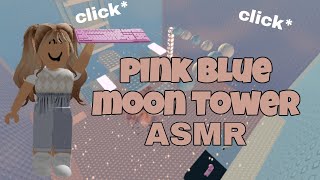 ROBLOX pink blue moon tower BUT its keyboard ASMR screenshot 4