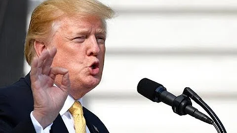 President Trump speaks at National Rifle Association convention