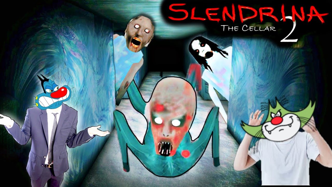 Slender man & slendrina In Granny Chapter Two House With Oggy and Jack from  indinax Watch Video 