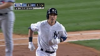 TOR@NYY: Ellsbury puts Yankees up with a two-run shot