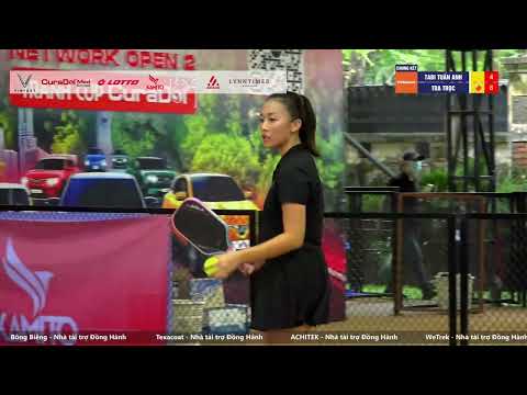 CHUNG KẾT NỘI DUNG COUPLE: TRA VÀ TRỌC VS TABI TUẤN ANH VITAMIN NETWORK OPEN | Vitamin Pickleball