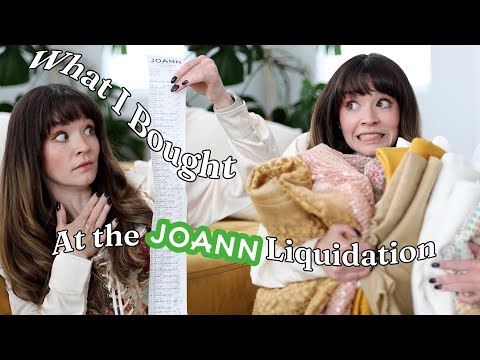 I Bought too Many Things at Joann Fabrics Because I am Sad