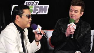Psy, Jo Jo Wright interviews Psy at KIISFM Jingle Ball 2012