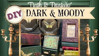 DIY Trash to Treasure; Thrift flips Dark & Moody Items for Decor; New products @AuntBeasAttic