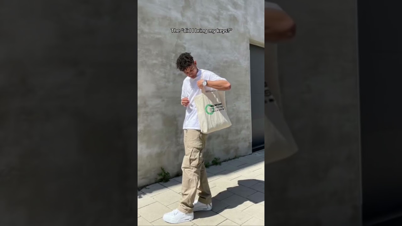 Simple poses with your bag 