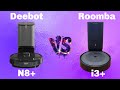 Best Auto Empty Robot Vacuum! Ecovacs Deebot N8+ vs iRobot Roomba i3+ Vacuum Wars!