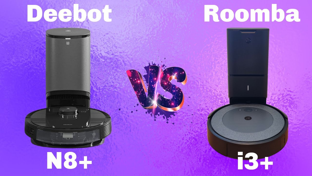 Best Auto Empty Robot Vacuum! Ecovacs Deebot N8+ vs iRobot Roomba i3