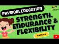 Physical Fitness Components Explained: Strength, Endurance & Flexibility | Class 6 PE ⚡| OffLecture