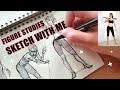 ★ ANATOMY Warmups / real-time sketch video + commentary