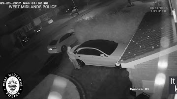 Thieves unlocked and stole a Mercedes without the keys