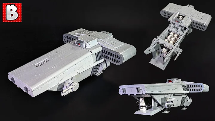 Build Your Own Custom LEGO Imperial Transport from The Mandalorian!