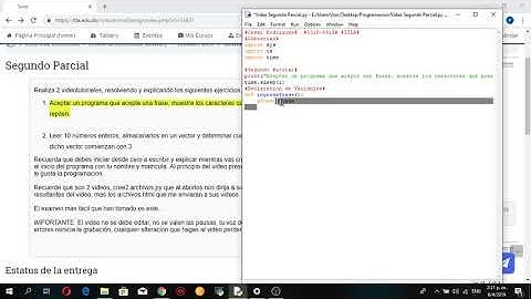 Python Contar las letras en una Palabras Segundo Parcial Programacion